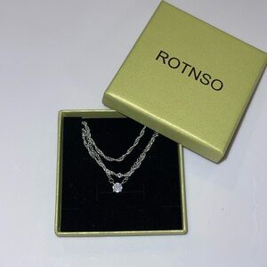 Silver Necklace with Pendant